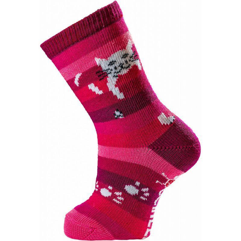 Chaussettes enfant coton rose