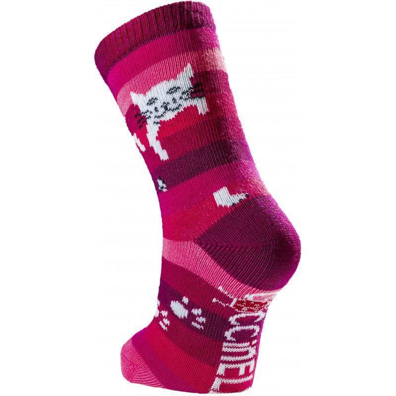 Chaussettes enfant coton rose