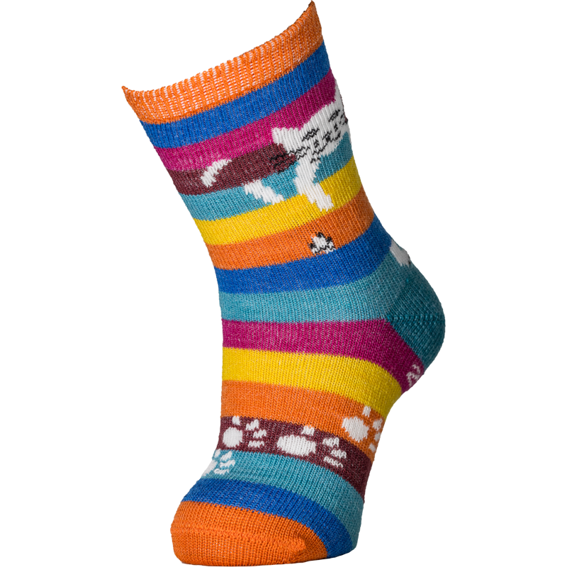 Chaussettes enfant laine multicolore