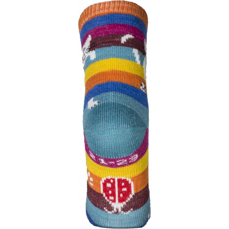 Chaussettes enfant laine multicolore