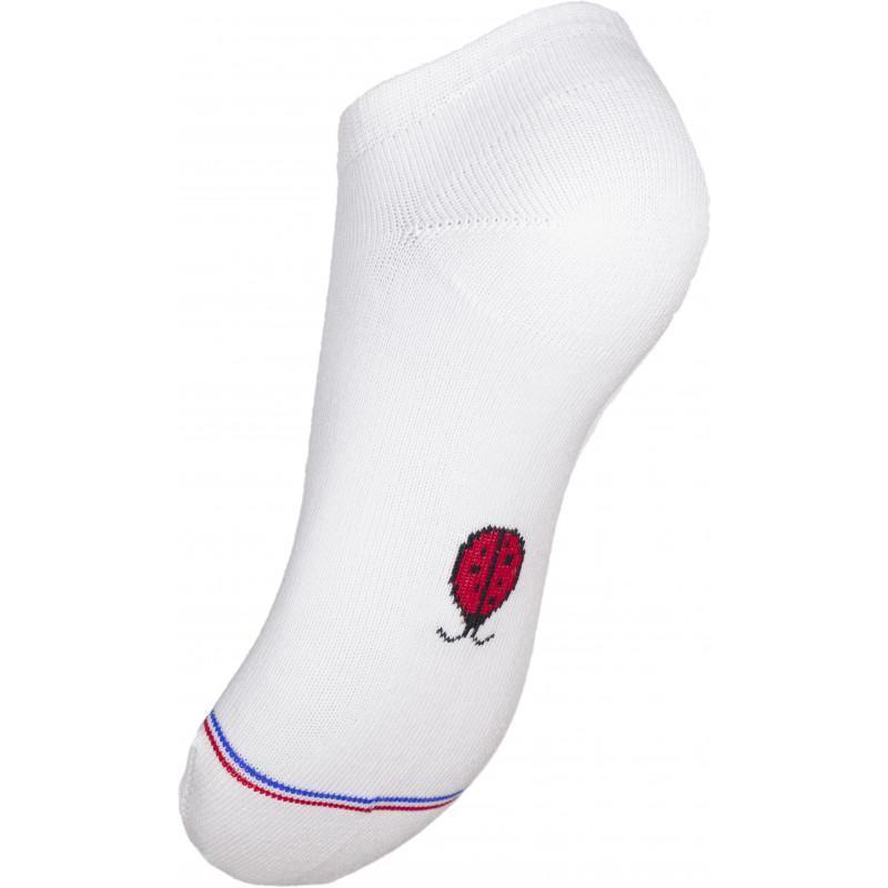 Socquettes invisibles coton blanc