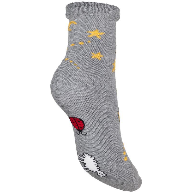 Chaussettes Bouclette grises