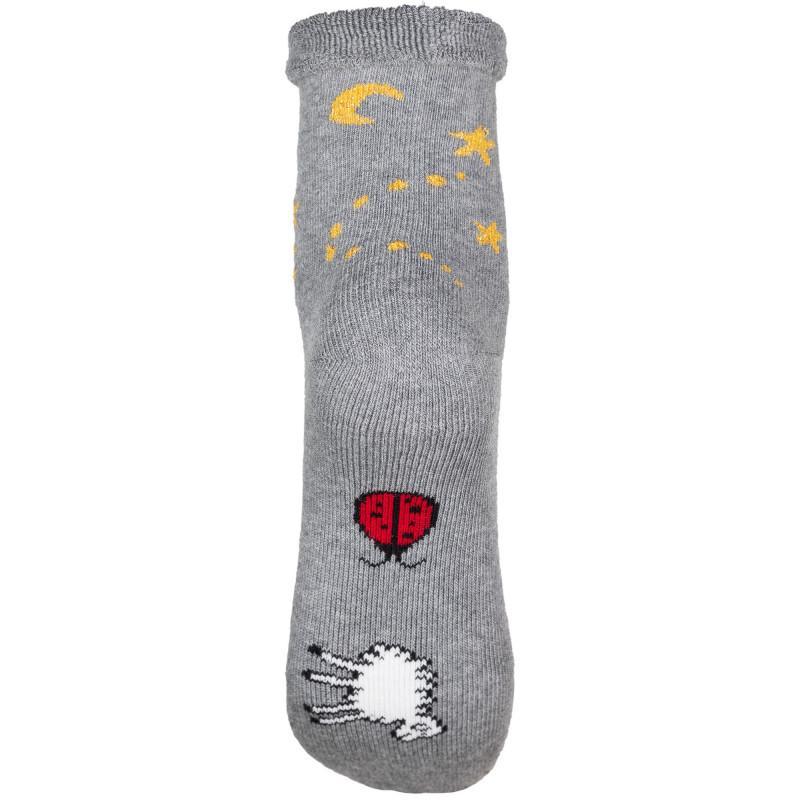 Chaussettes Bouclette grises