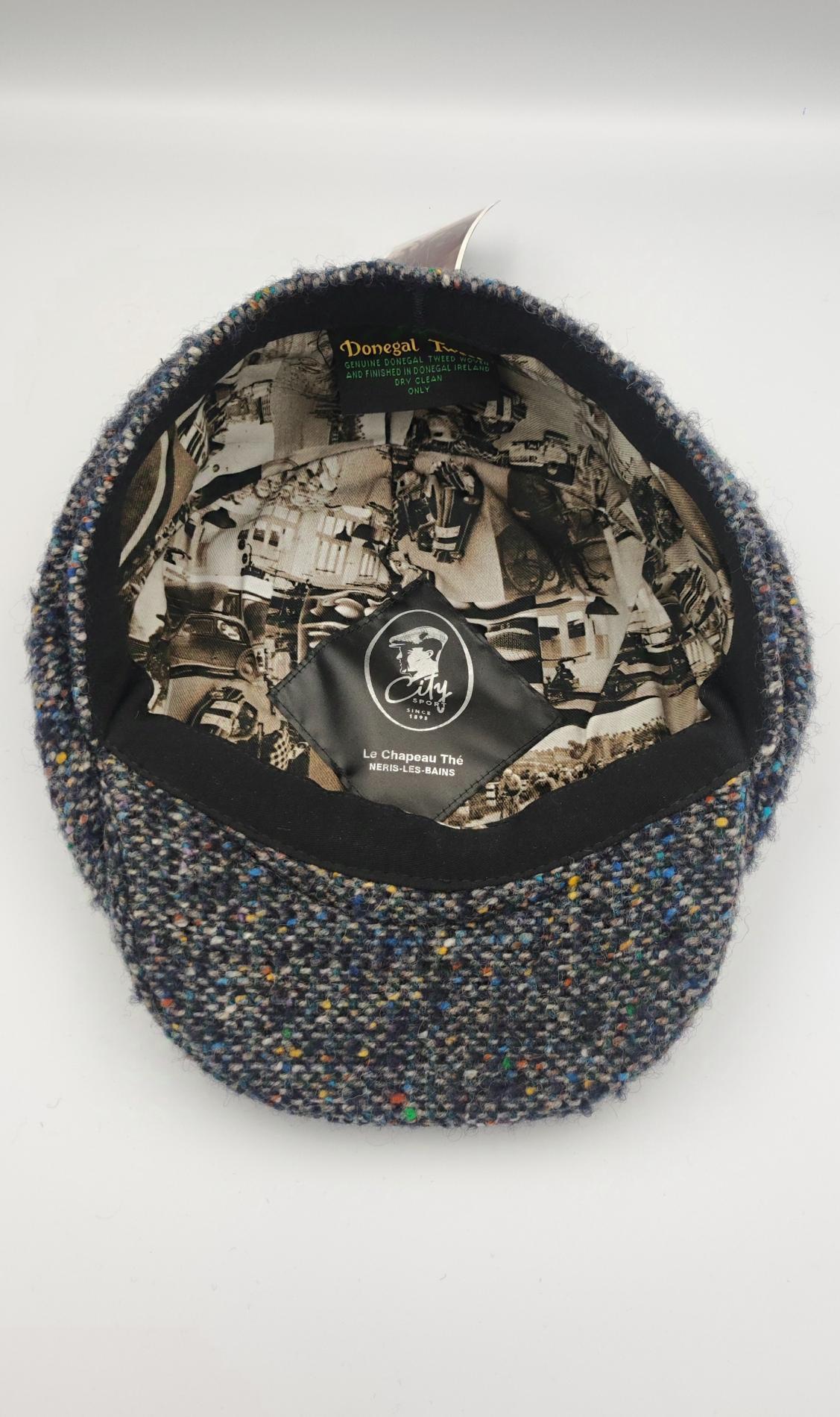 Casquette irlandaise chiné