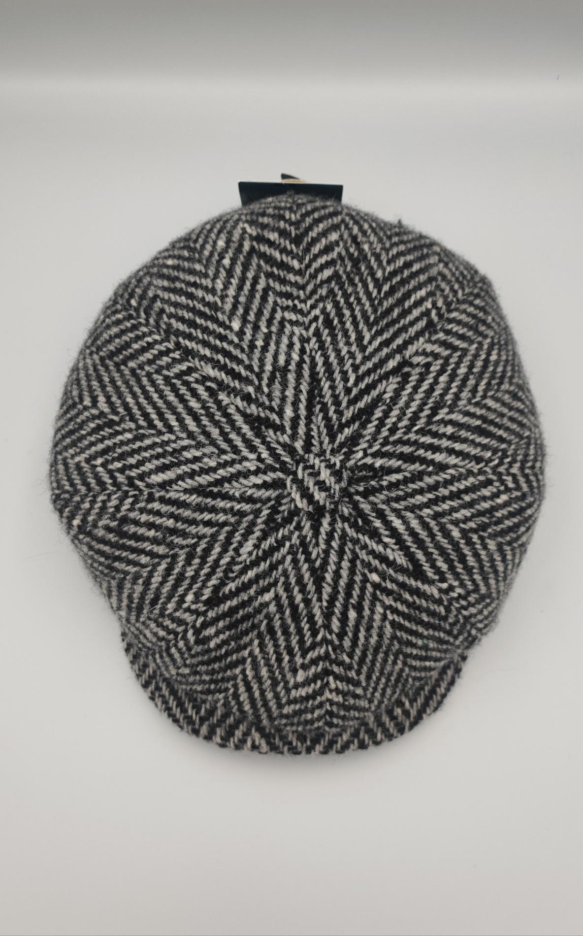 Casquette irlandaise tweed