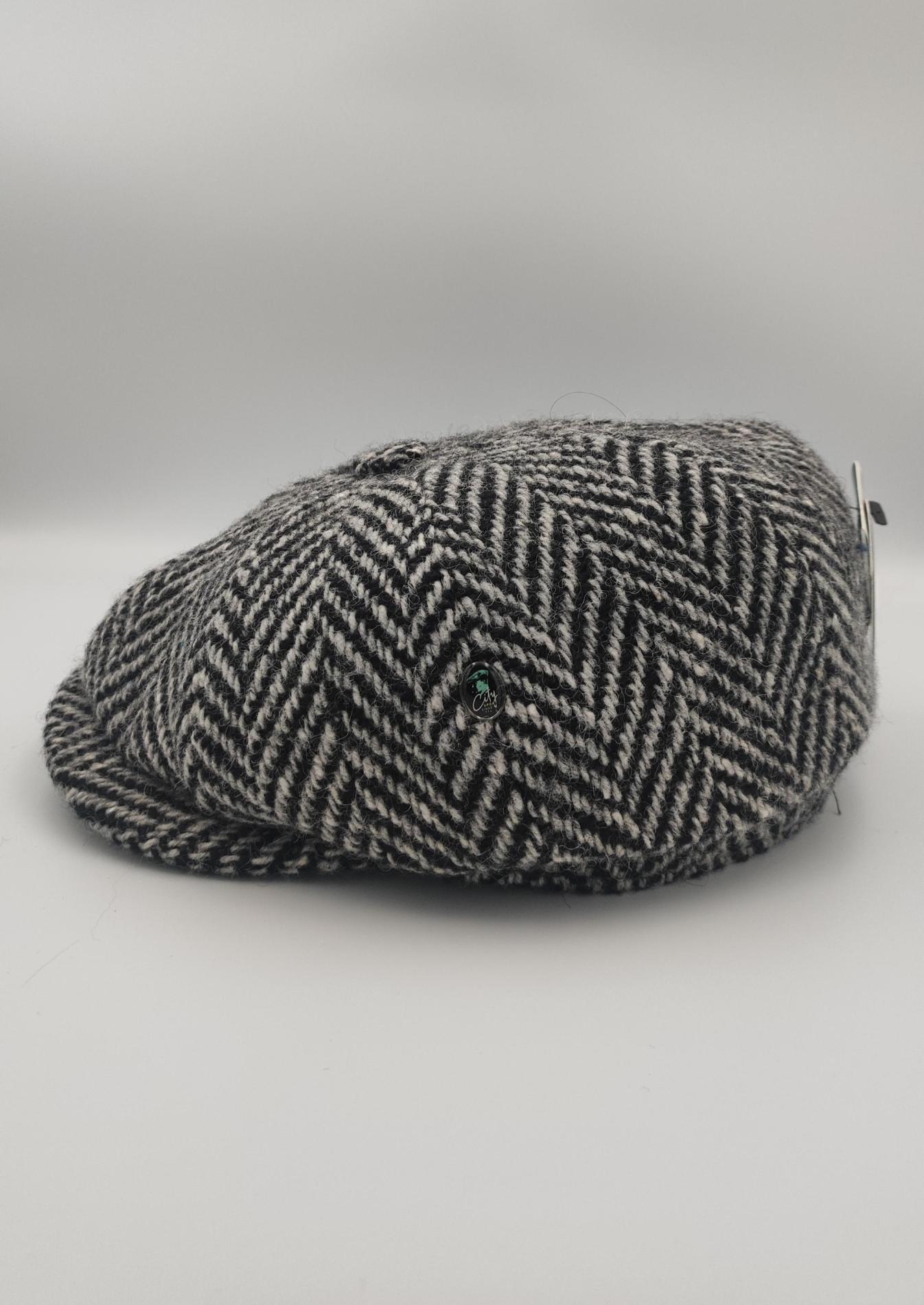 Casquette irlandaise tweed