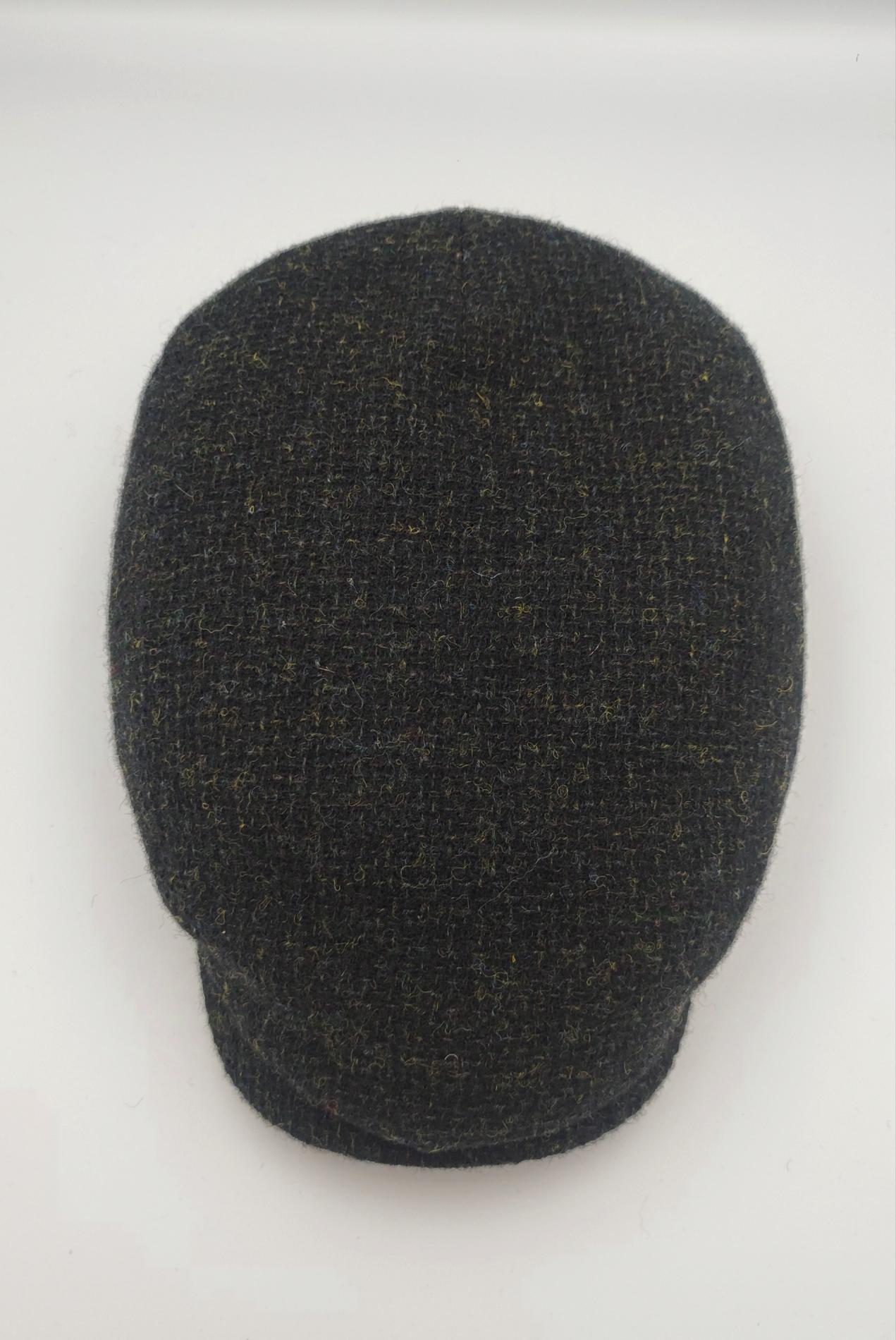 Casquette plate en laine olive Stetson