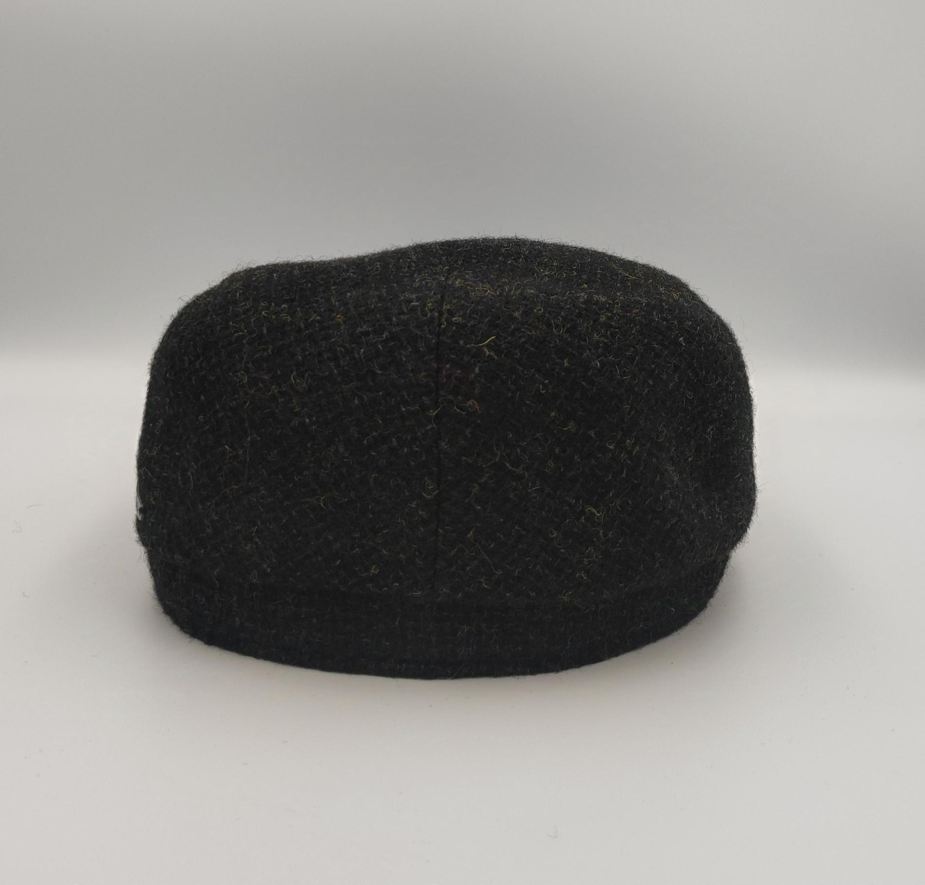 Casquette plate en laine olive Stetson