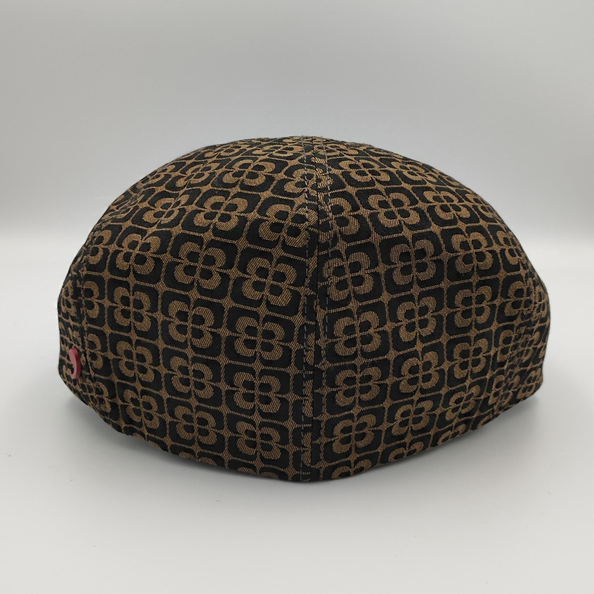 Casquettes plate fantaisie multico