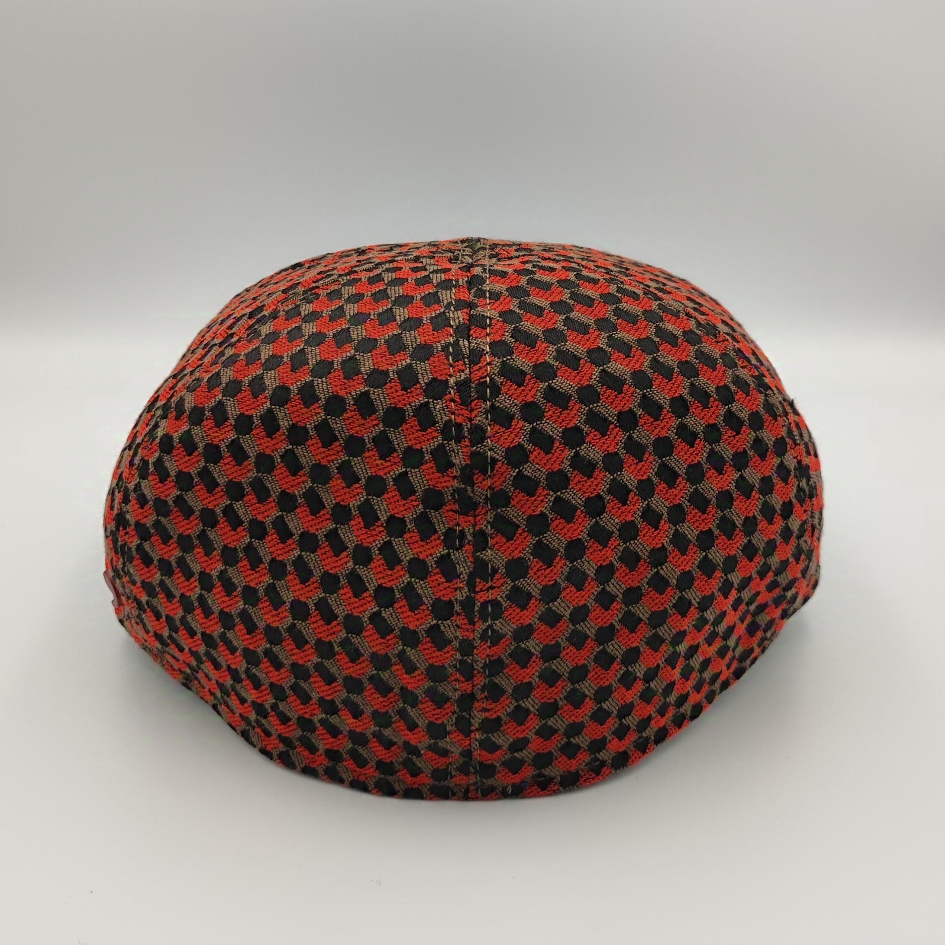 Casquette plate fantaisie