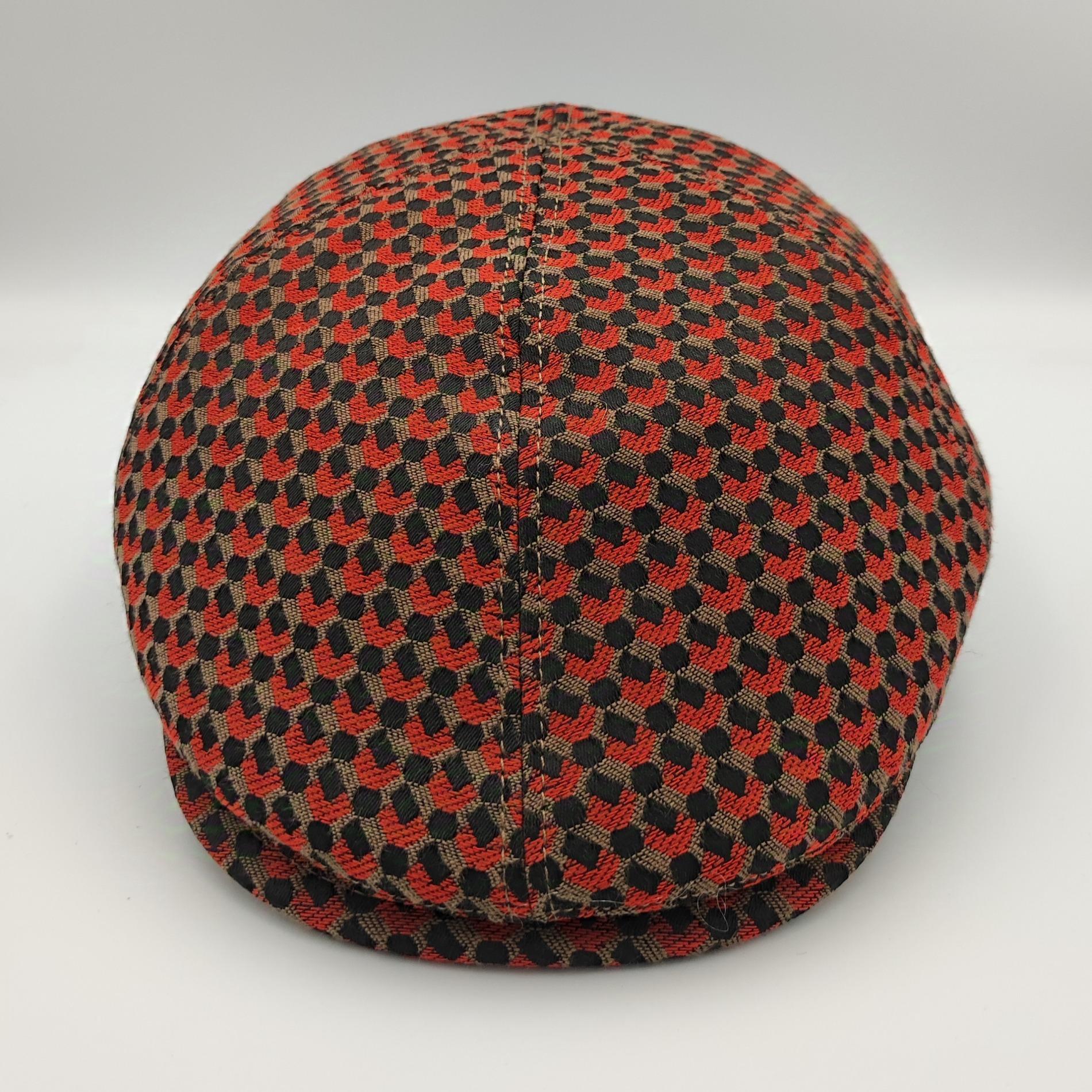 Casquette plate fantaisie