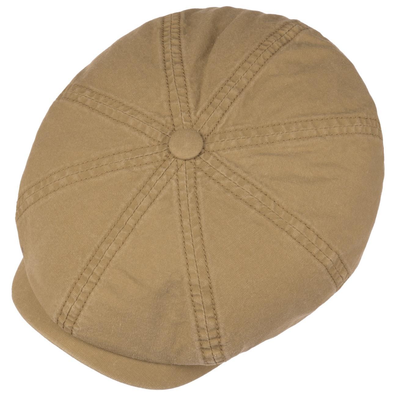 Casquette en coton beige foncé Stetson