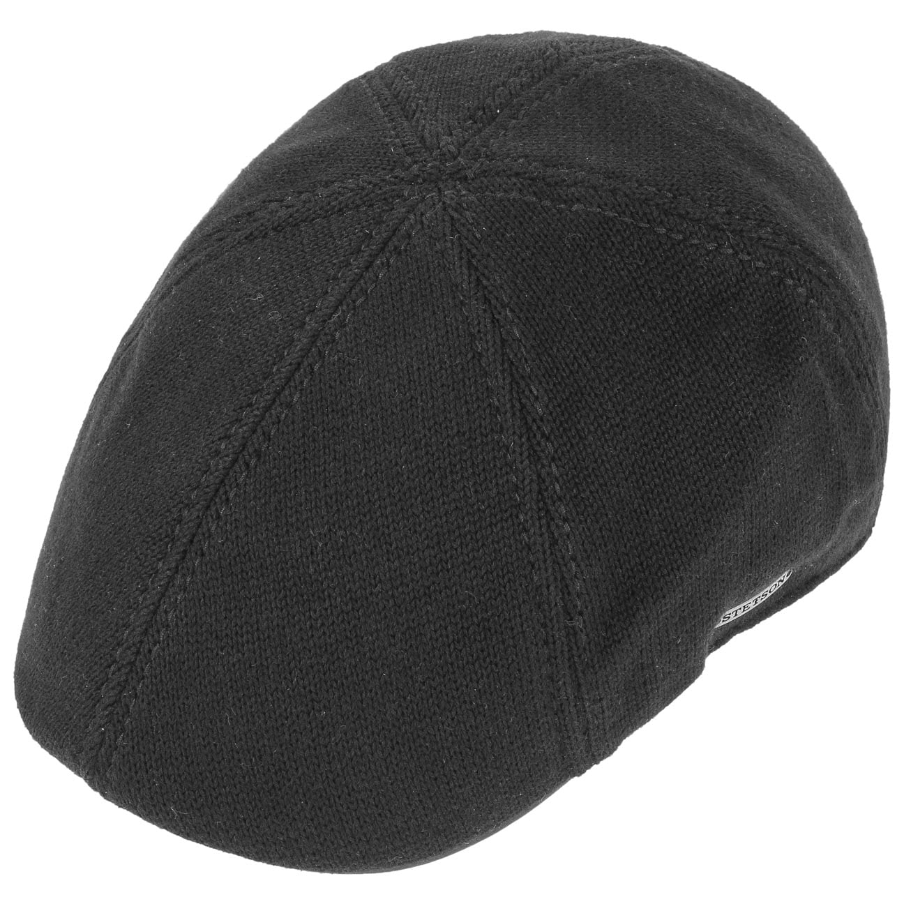 Casquette noir plate Stetson