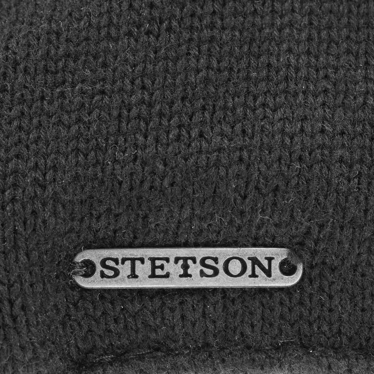Casquette noir plate Stetson