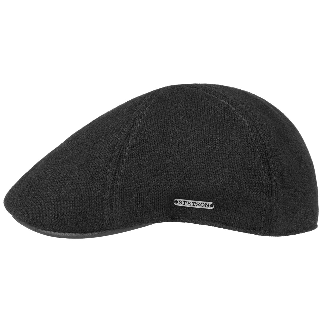 Casquette noir plate Stetson