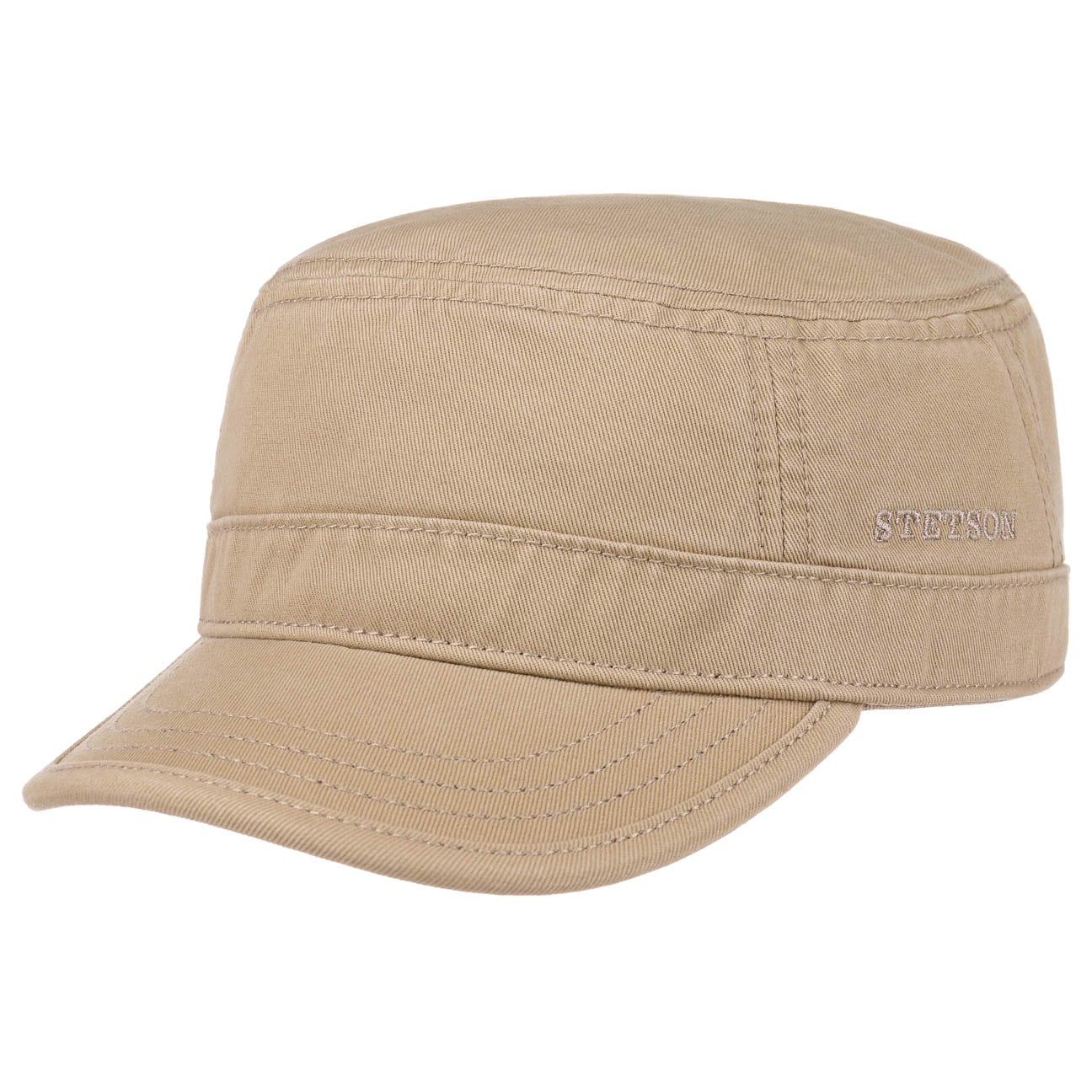 Casquette cubaine beige foncé Stetson