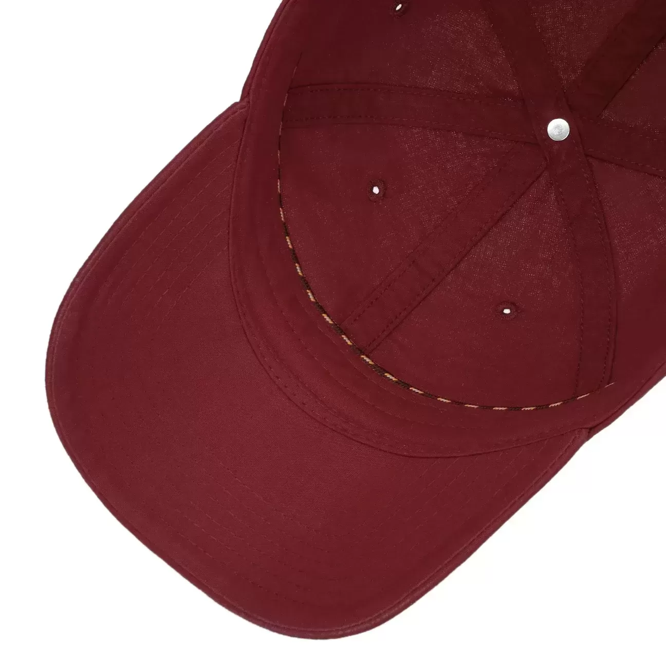 Baseball grande taille coton bordeaux Stetson