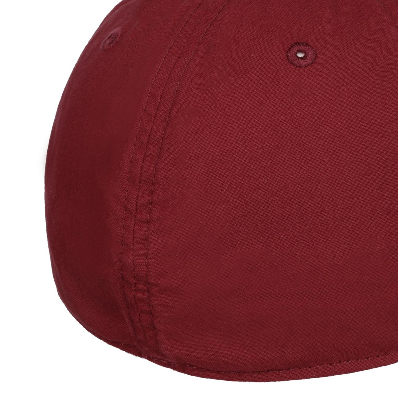 Baseball grande taille coton bordeaux Stetson