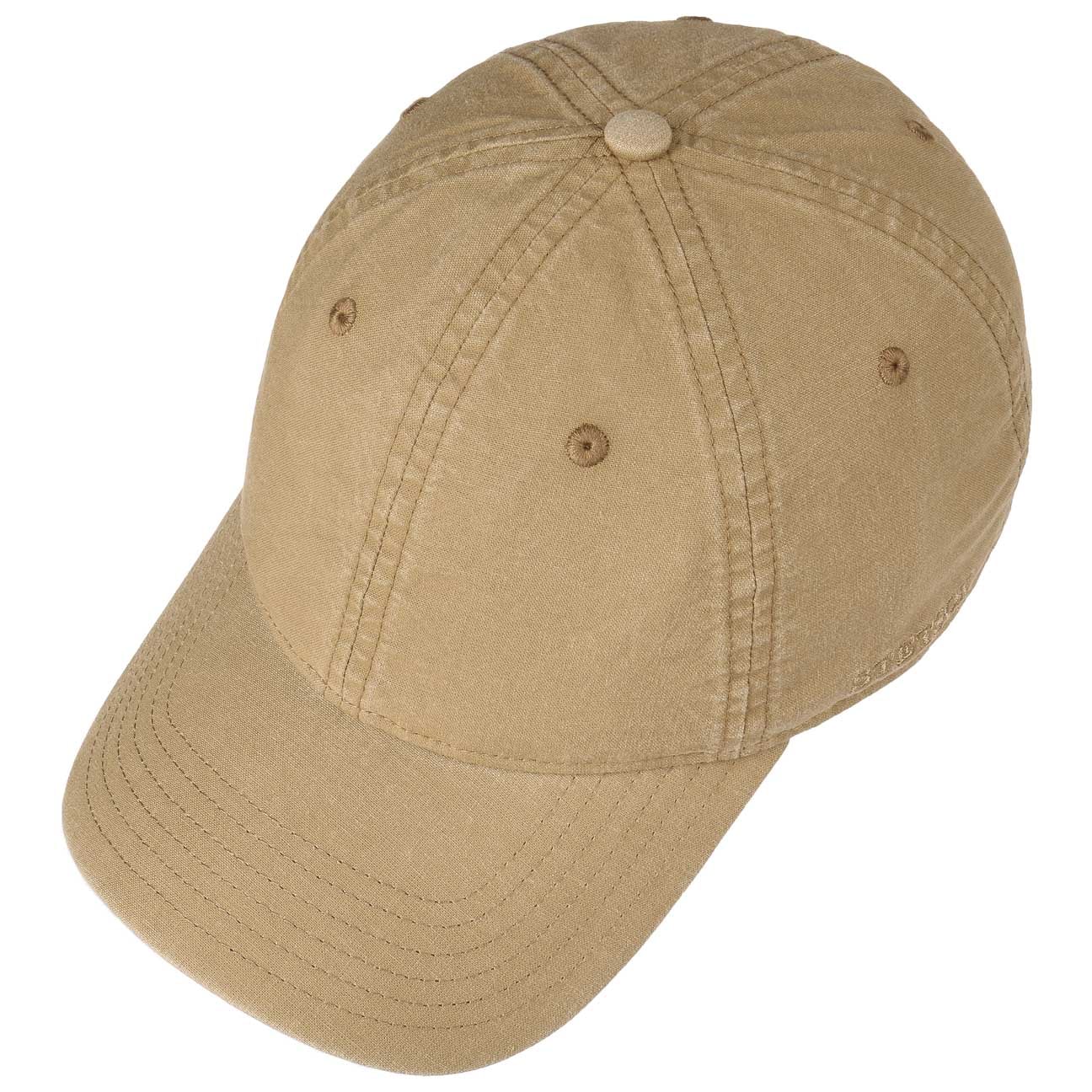 Baseball grande taille coton beige Stetson