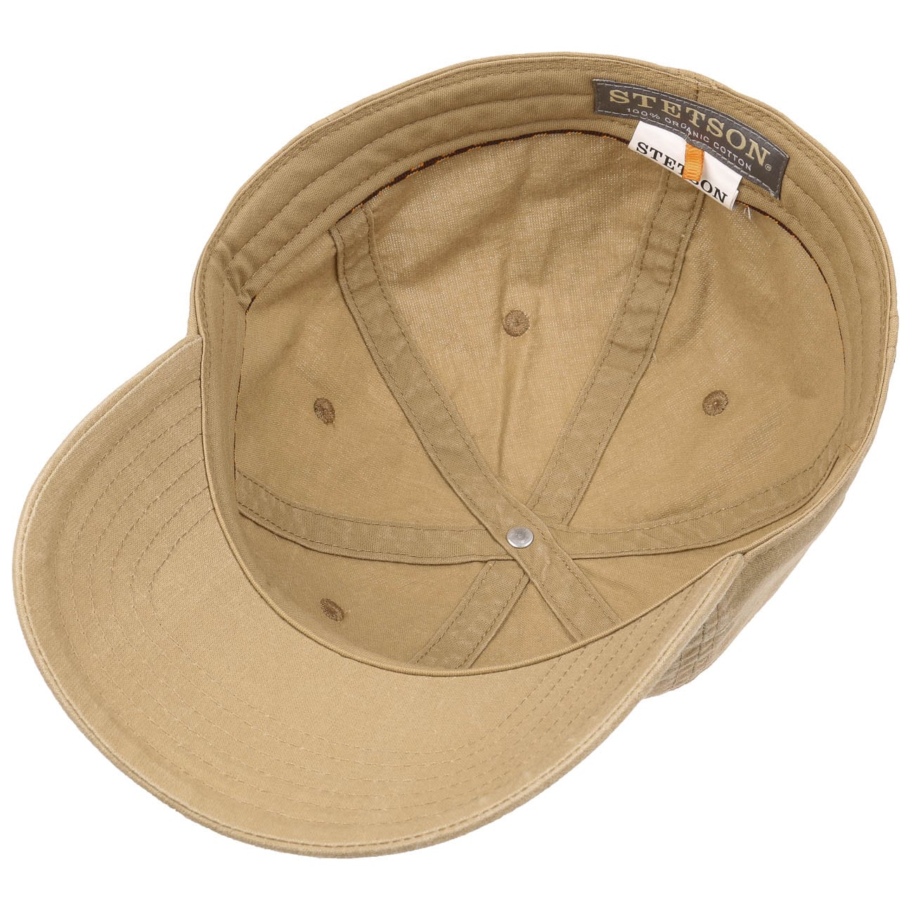 Baseball grande taille coton beige Stetson