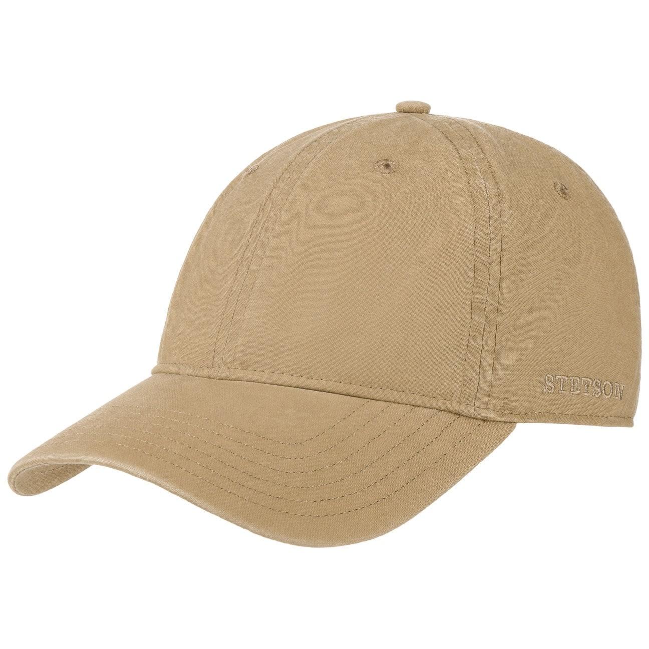 Baseball grande taille coton beige Stetson