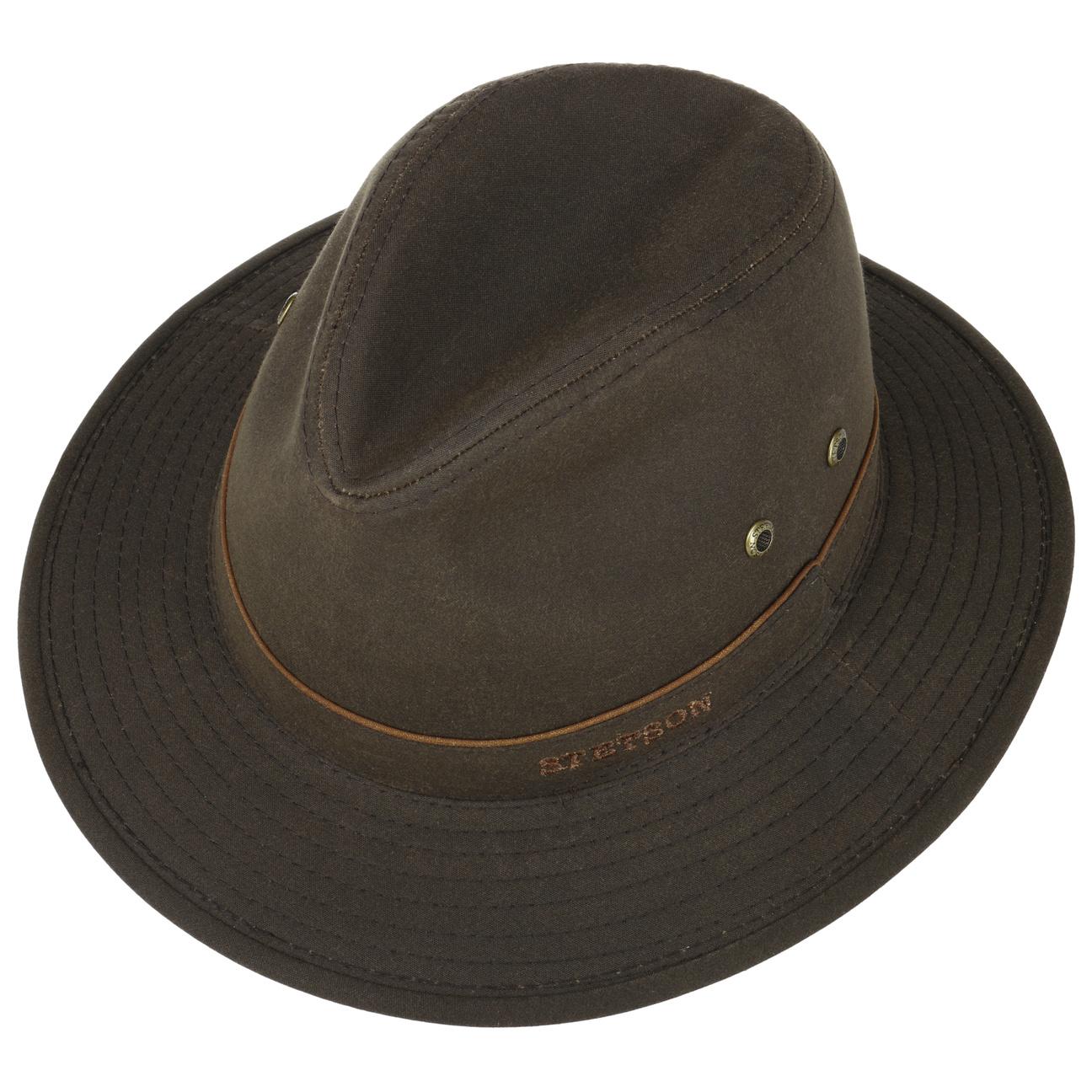 Chapeaux traveller coton ciré Stetson