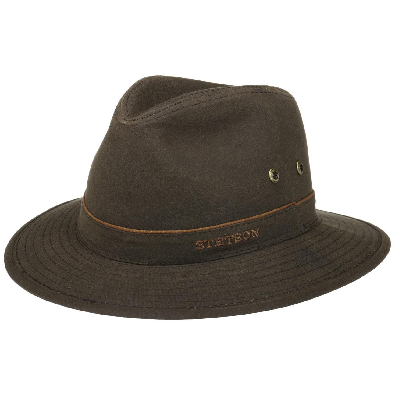 Chapeaux traveller coton ciré Stetson