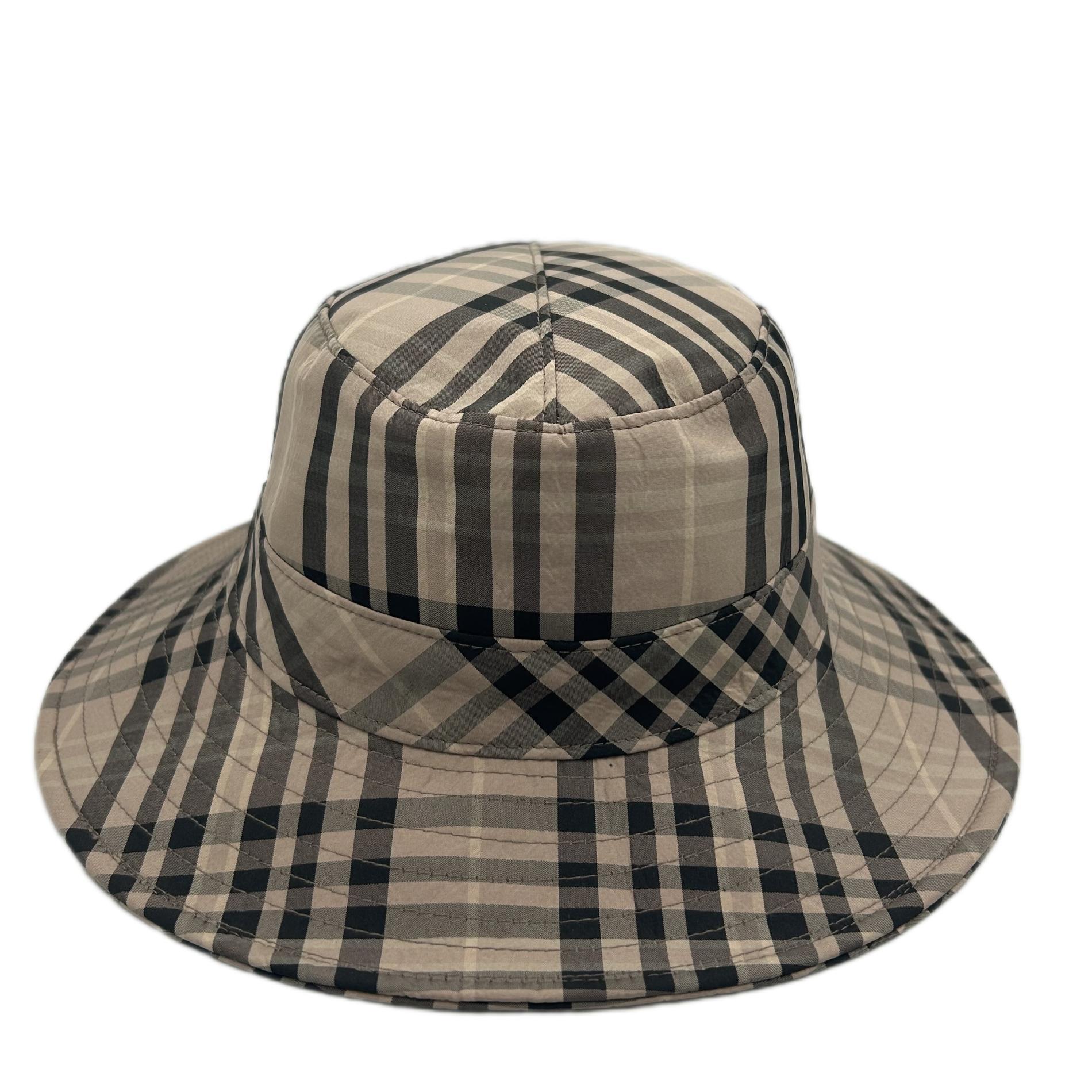 Chapeau de pluie noir/beige