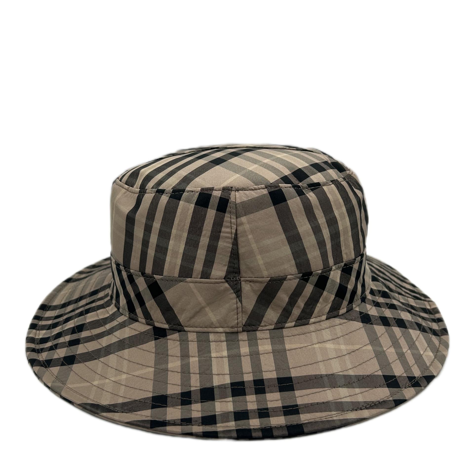 Chapeau de pluie noir/beige