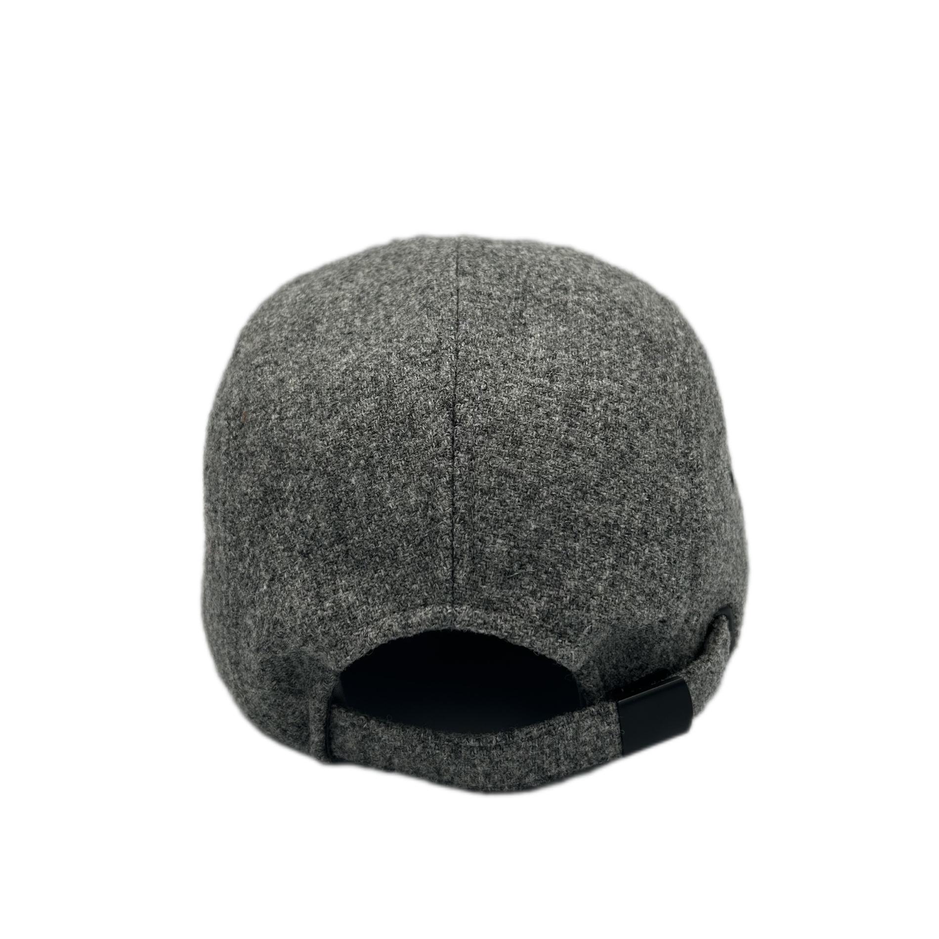Casquette baseball laine gris
