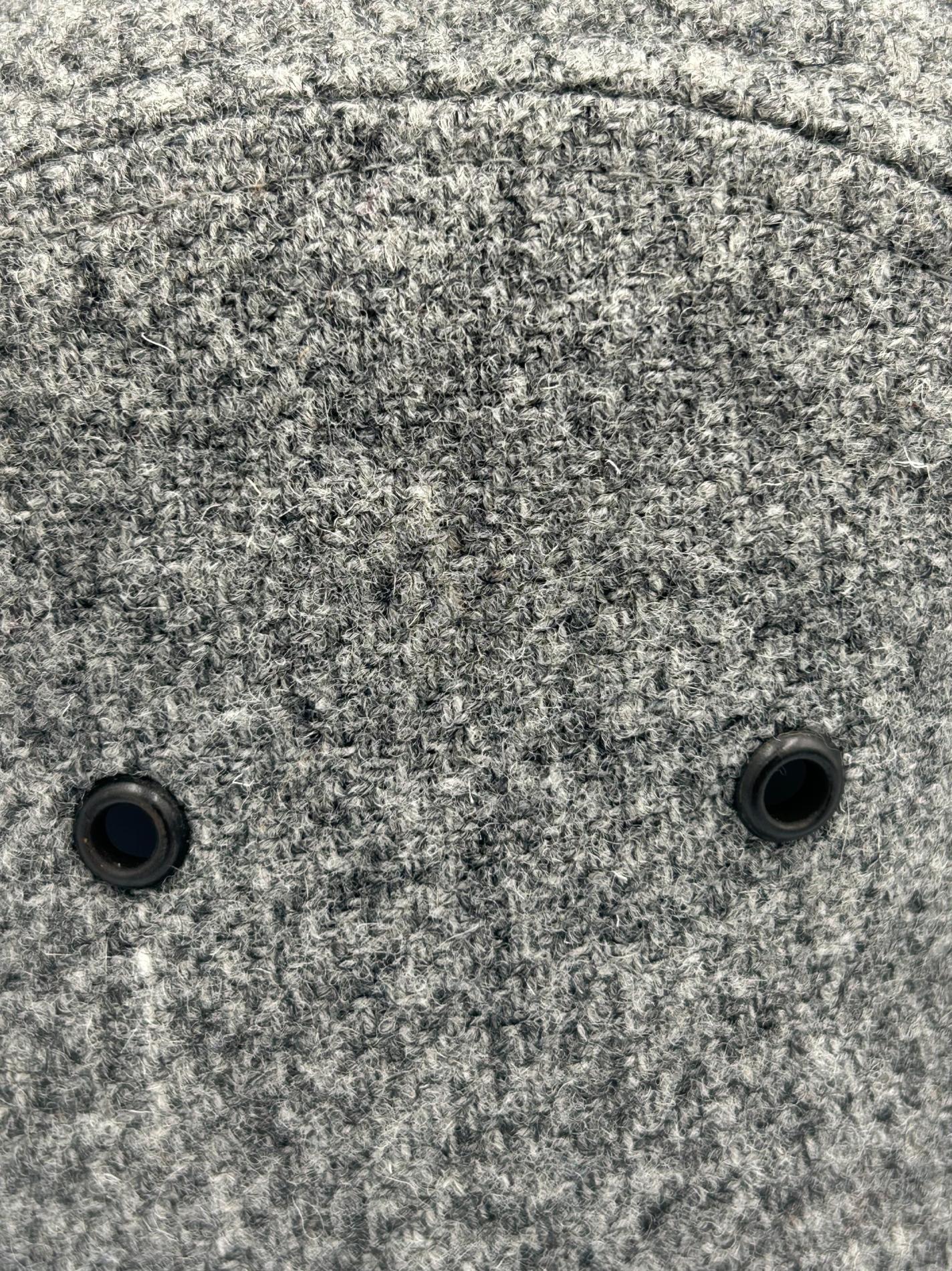 Casquette baseball laine gris