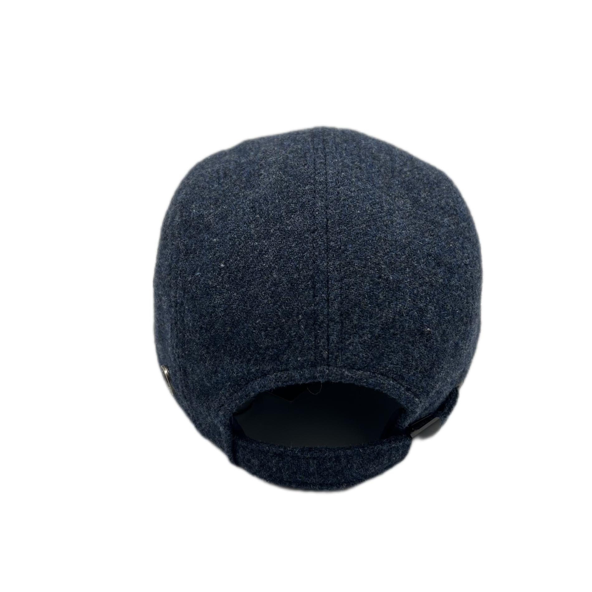 Casquette baseball laine marine