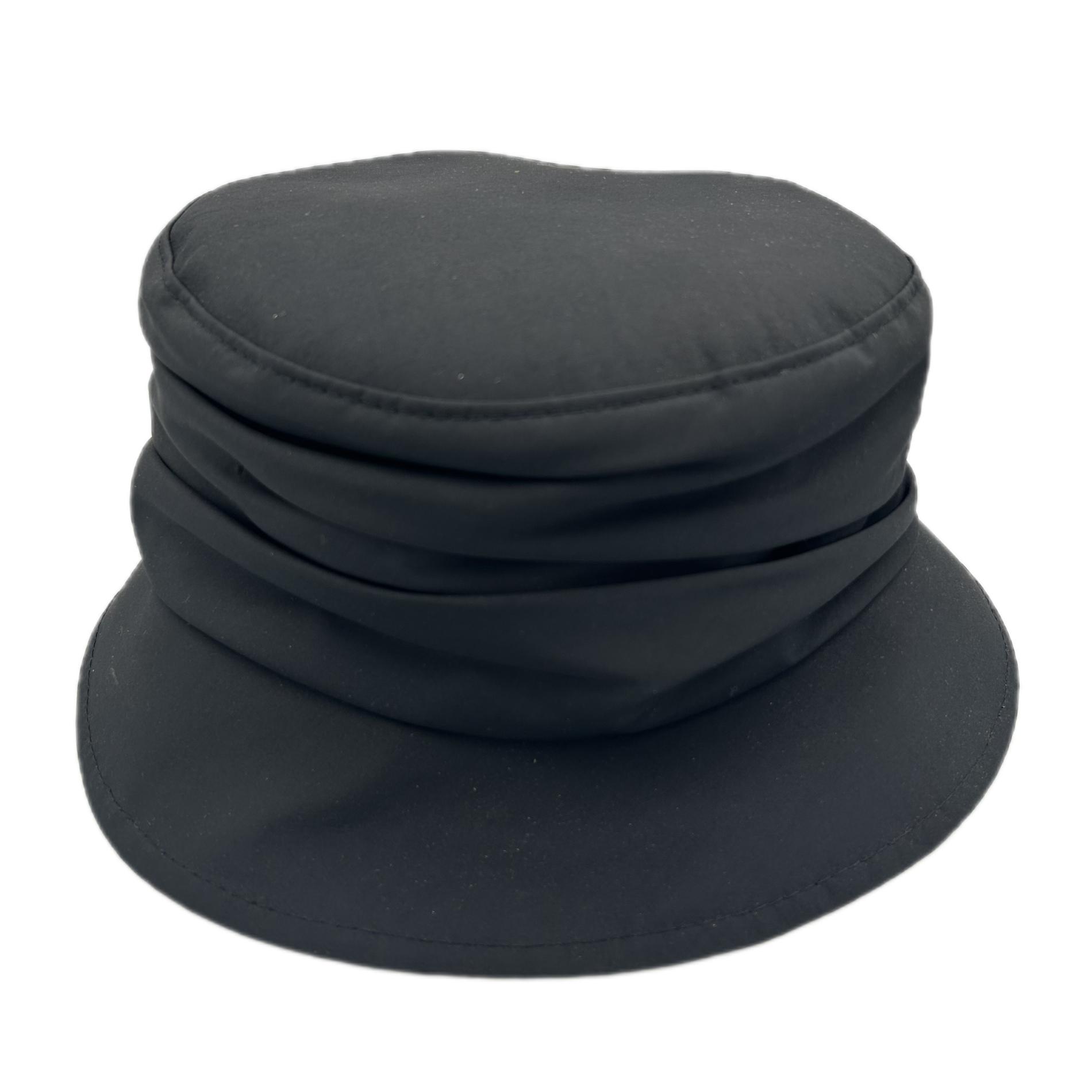 Chapeau de pluie noir Gore-tex