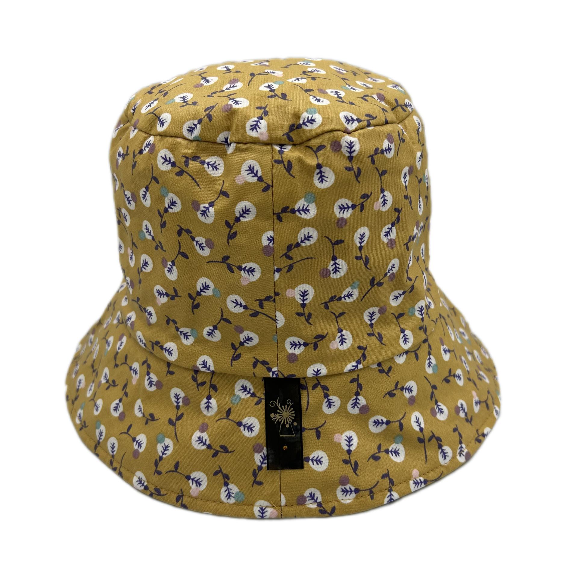 Chapeau de pluie moutarde