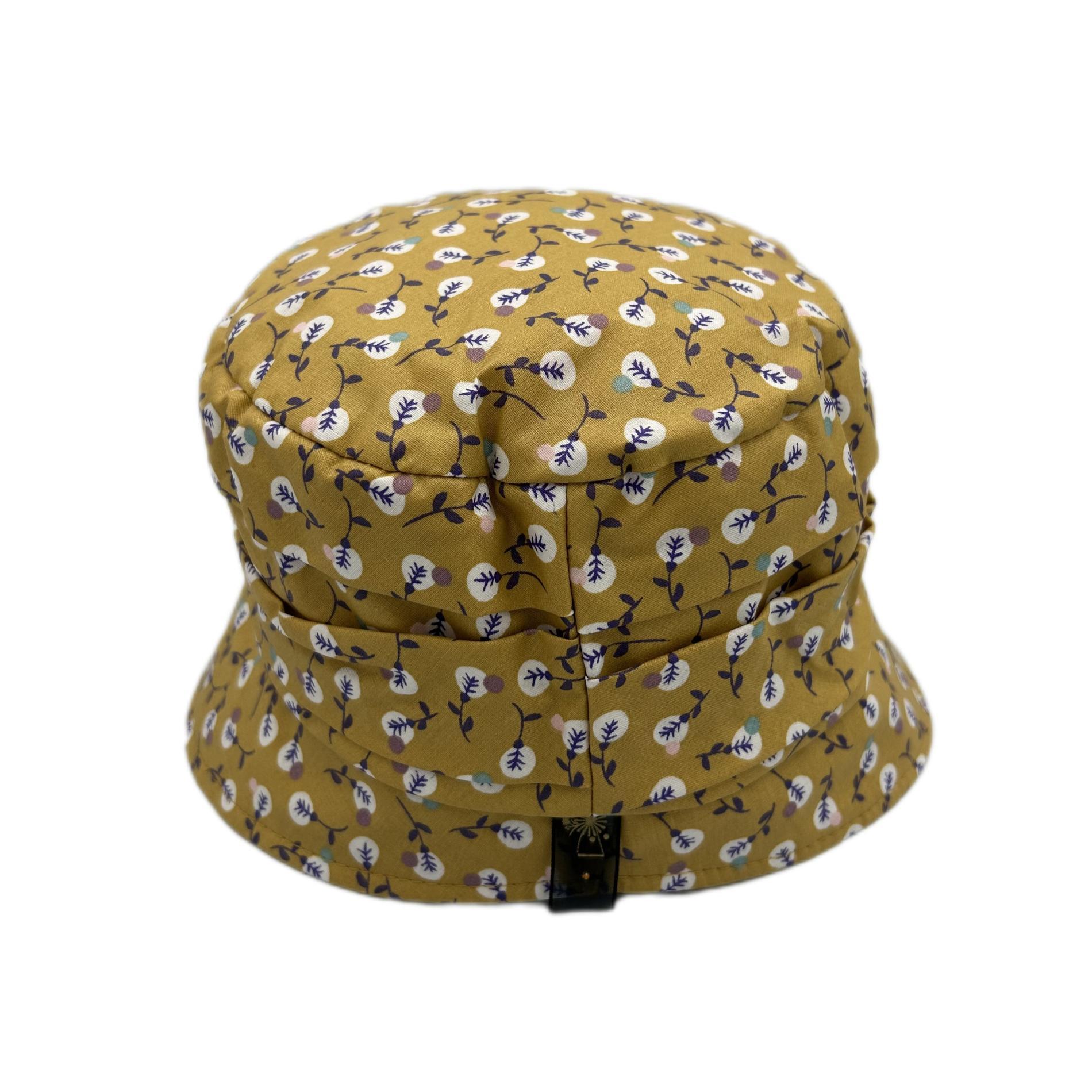 Chapeau de pluie moutarde