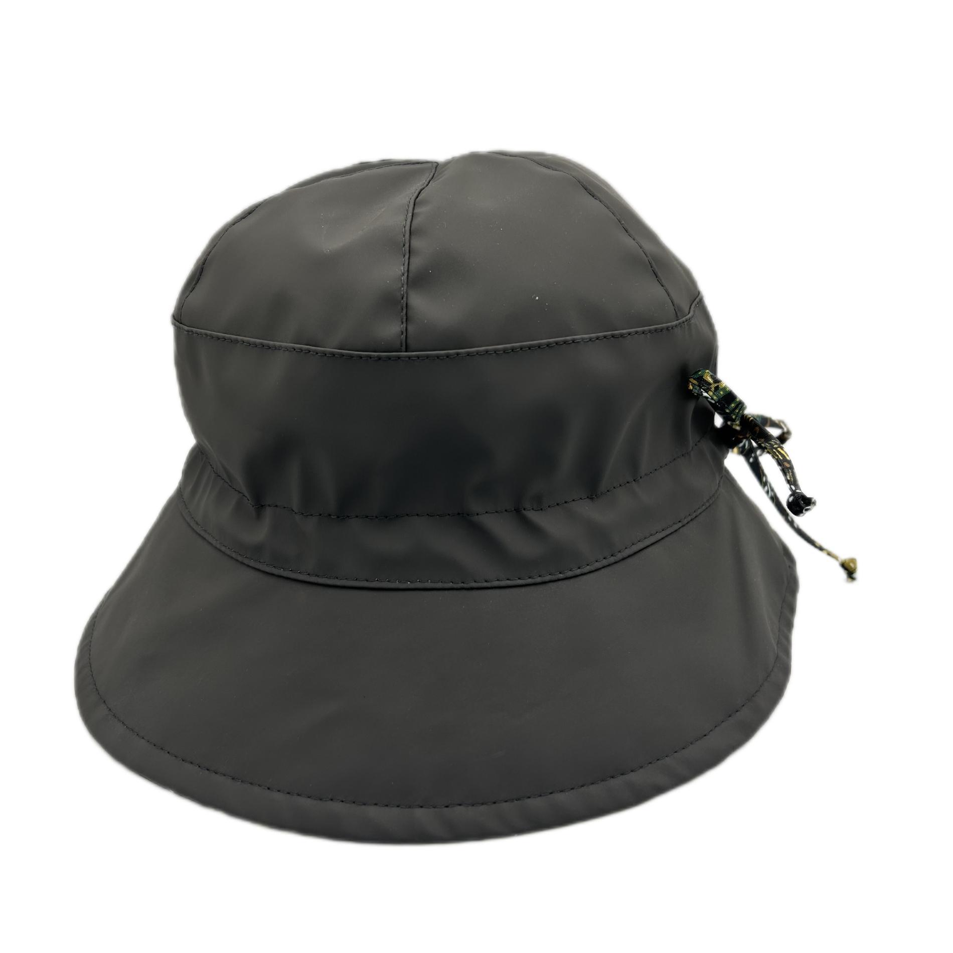 Chapeau de pluie réglable gris