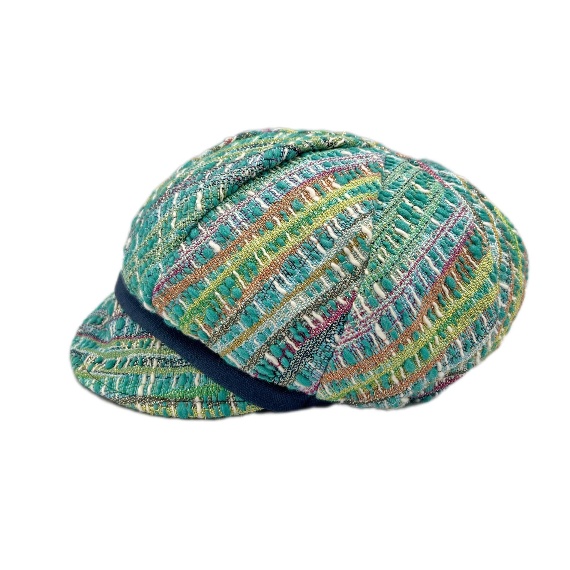 Casquette gavroche multicolore