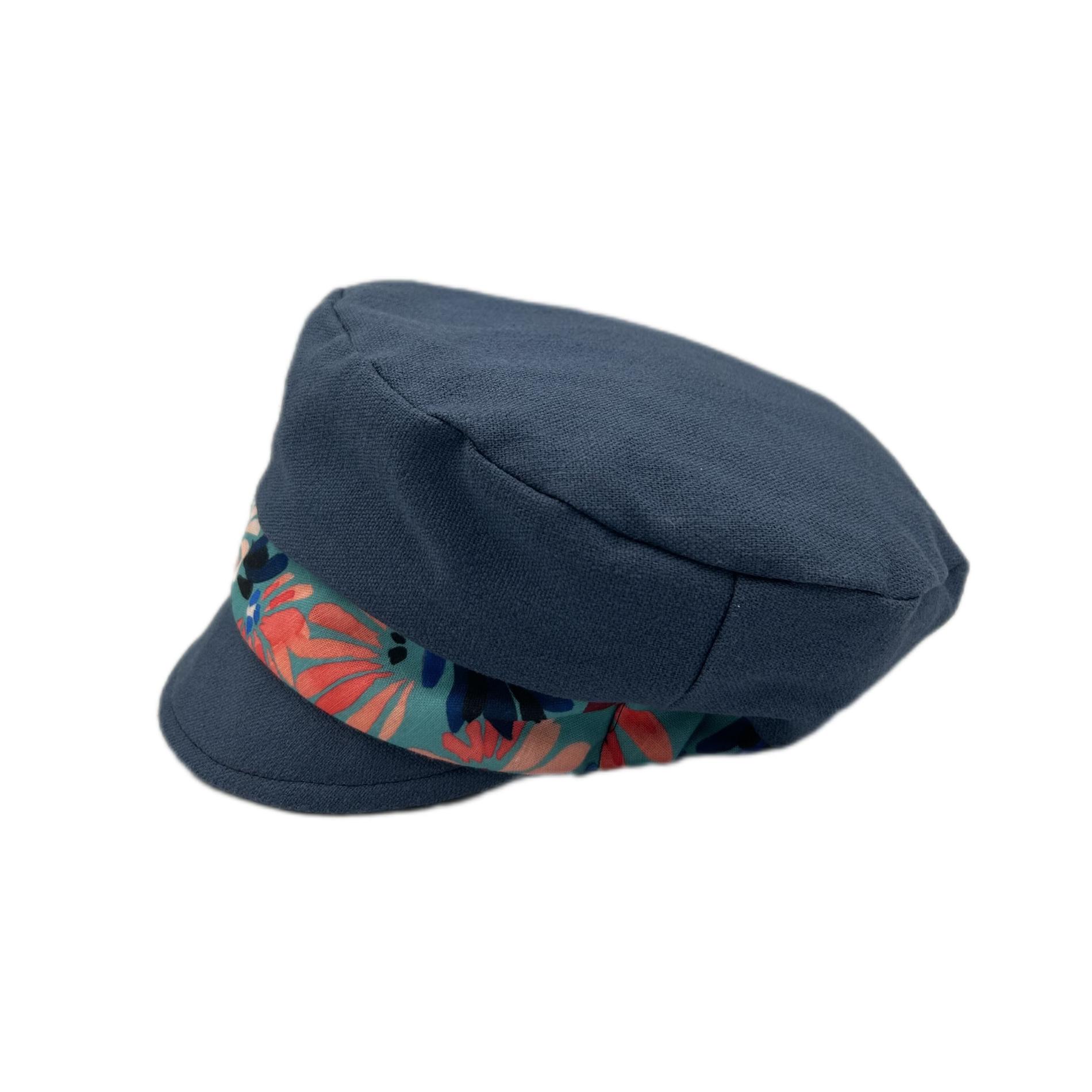 Casquette marin bleu