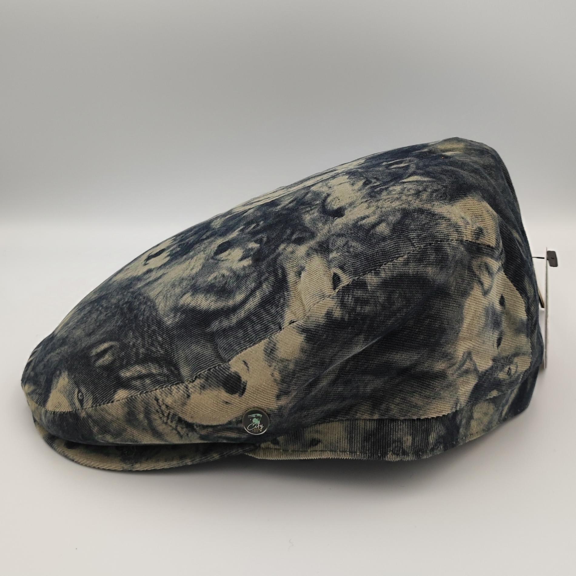 Casquette velours tête de loup